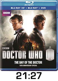 Dr Who Day of the Doctor Blu-ray Review