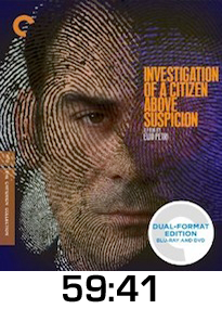 Investigation of a Citizen Above Suspicion Blu-ray Review