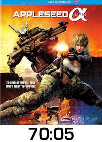 Appleseed Alpha Bluray Review