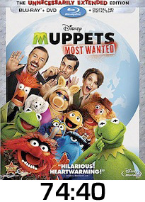 Muppets Most Wanted Bluray Review