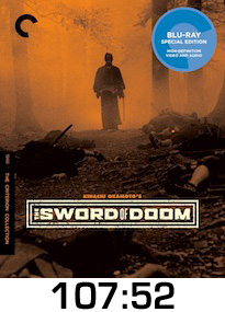 Sword of Doom Bluray Review