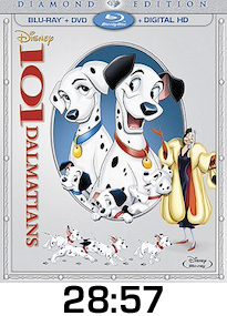 101 Dalmatians Diamon Edition Bluray Review