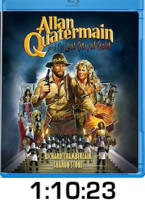 Allan Quatermain Lost City of Gold Bluray Review