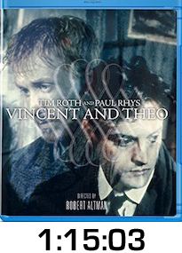 Vincent and Theo Bluray Review