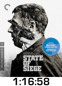 State of Siege Bluray Review
