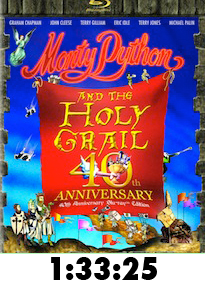 Monty Python and the Holy Grail Bluray Review