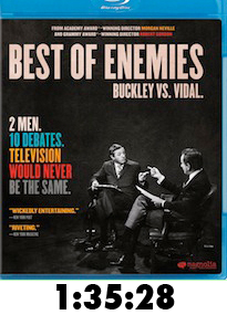 Best of Enemies Bluray Review