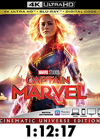 Captain Marvel 4k Review