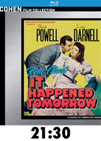 It Happened Tomorrow Blu-Ray Review