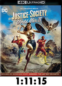 Justice Society: World War II 4k Review