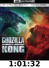 Godzilla vs Kong 4k Review