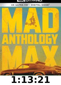 Mad Max Anthology 4k Review