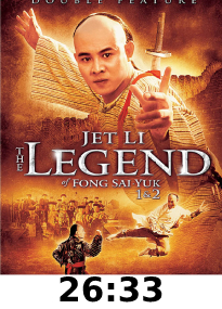 The Legend of Fong Sai-Yuk 1 & 2 Blu-Ray Review 