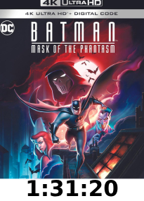 Batman: Mask of the Phantasm 4k Review 