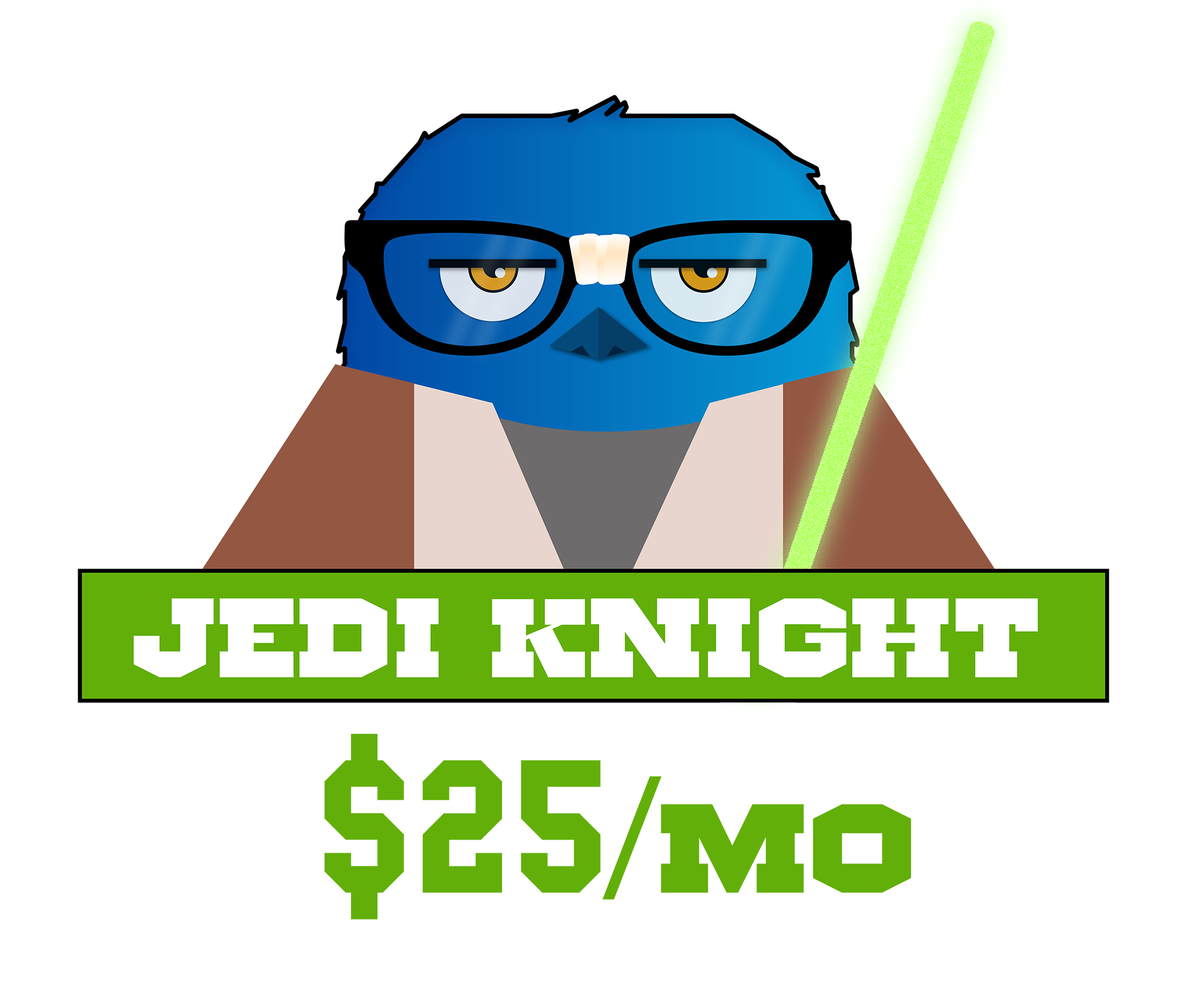 Jedi Knight Subscription Graphic