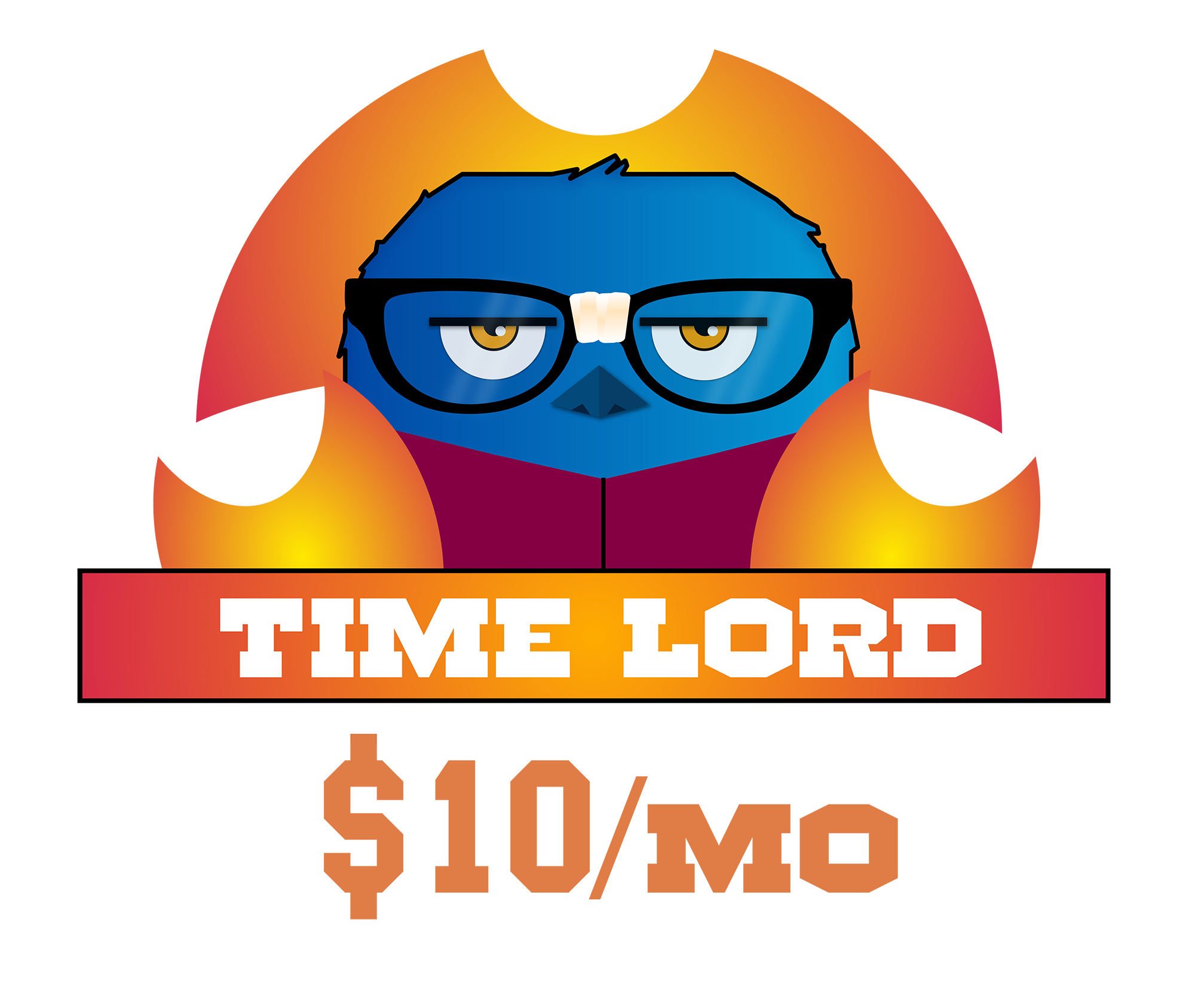 Time Lord Subscription Graphic