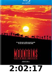 Mountains of the Moon blu-ray review 