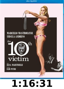 The 10th Victim blu-ray review 