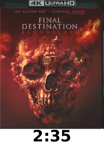 Final Destination: Bloodlines 4k review 