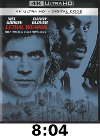 Lethal Weapon 4k review 