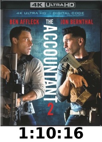 The Accountant 2 4k review 
