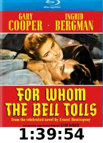 For Whom The Bell Tolls blu-ray review