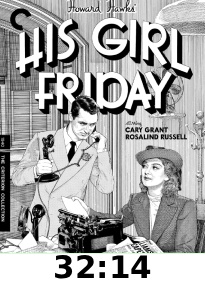 His Girl Friday 4k review 