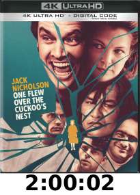 One Flew Over The Cuckoo's Nest 4k review 
