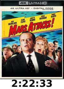 Mars Attacks 4k review