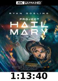 Project Hail Mary 4k review